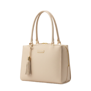 Elegance Women's Beige Shoulder Bag