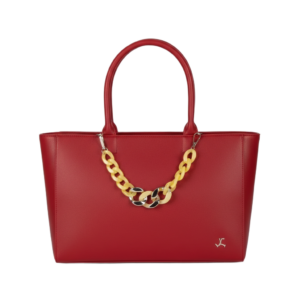 Women's Red Satchel Bag