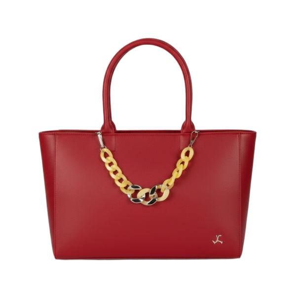 Women's Red Satchel Bag