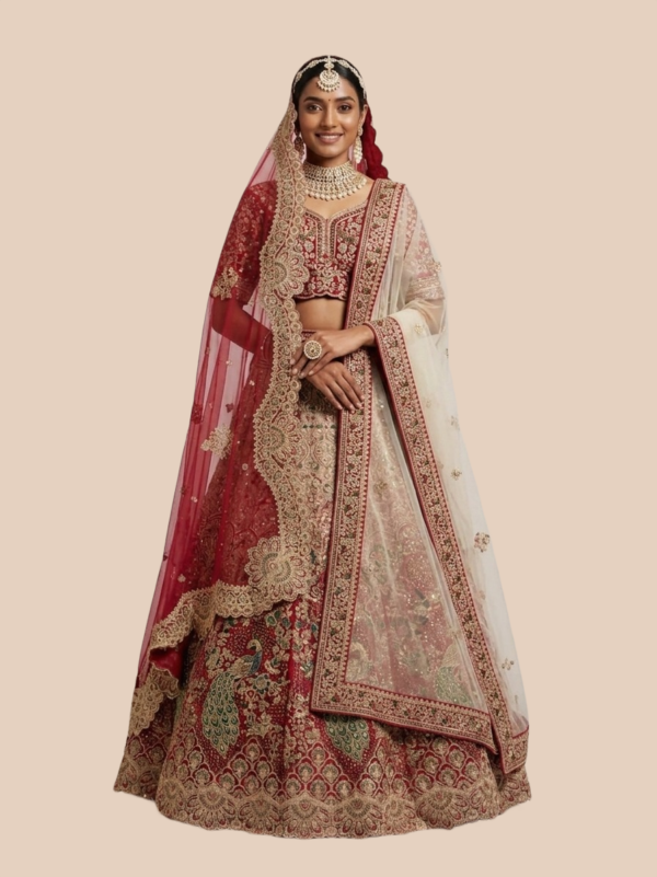 Elegance Embroidered Lehenga Choli Set